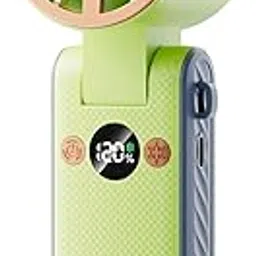 Drumstone (𝟓 𝐘𝐄𝐀𝐑 𝐖𝐀𝐑𝐑𝐀𝐍𝐓𝐘 Portable Handheld Electric Fan with Icing Function | Rechargeable Mini Cooling Fan for Travel, Office & Outdoor Use | Lightweight, Powerful & Easy to Carry-image-14