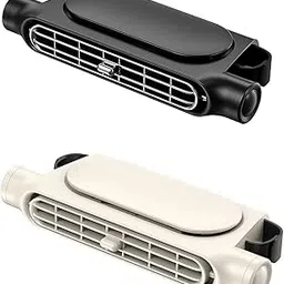 CALANDIS Car Rear Seat Cooling Fan with USB Cable Generic for S RV Truck Sedan Black-picture-34