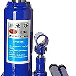 10 TON Hydraulic Universal Bottle Car Jack, Compatible for All Cars, Material - Alloy Steel, Color - Blue, Lifting Capacity (10 TON)-picture-16