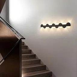 Groeien 24watt LED Rectangular Mirror Picture Fancy Acrylic Wall Lighting Fixtures for Living Room, Bathroom, Bedroom (Rectangular, 24 Inch)-picture-31