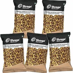 SHREGO Nimbu Mirchi Pudina Roasted Chana, Snack and Namkeen, Vacuum Packed (750 Gm)-picture-53