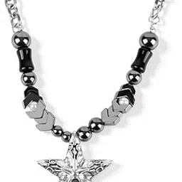 Necklace for Men Women Y2k Star Necklace Punk Star Pendant Chain Y2k Accessories for Women Grunge Accessories-image-96