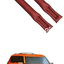 LOVMOTO Universal Car Gap Filler Organiser Car Seat Gap Filler, Car Seat Gap Organiser, PU Leather Car Accessories, Car Seat Console Side Pockets for Storage Comfortable With Car-lino-picture-25