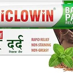 DiCLOWiN Back Pain Relief Gel | Quattro-formulation | Non-Staining, Non-Burning | Clincally Proven for Rapid Relief & Long Lasting Cooling Sensation-picture-44