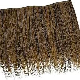 MERISHOPP™ Palm Thatch Roll Straw Mats Straw Roof Thatch for Party Fence Patio Umbrella B Nonflame Retardant-picture-51