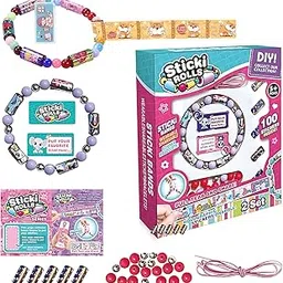 100 PCS Sticky Rolls Bracelet - Creative Sticker Bracelets | Includes Mini Sticker Rolls| Perfect for Collectors | Explore and Share Unique Designs!-picture-24