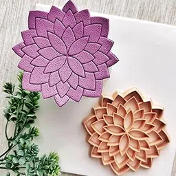 Lily Trinket Dish Cutter, Ring Dish Clay Cutter, JWELLERY Dish Clay Cutter. Home Decor, Fridge Magnet, DIY KIT. Size:Mentioned in Images (Color May Vary)-picture-48