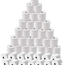 BIS POS Thermal Paper Roll 80MM(3inch) X 25MTRS 50 gsm Paper Roll (Set of 12, White)-picture-33