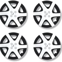 Auto Spare World Silver and Black Colour Wheel Cover Compatible With Maruti Suzuki WagonR Set of 4 Pcs.-image-29