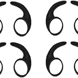 YTM 8 Pcs (4 Pair) Silicone Earbuds for Boat Rockerz 255 | eartips for Boat Rockerz 255 | Red (8 Pcs)-picture-17