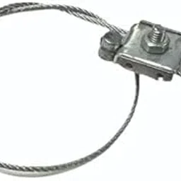 1.6mm Steel Ceiling Fan Safety Wire Set with Two U Clamps and One L Clamp – Prevents Falling and Ensures Safety (10pcs)-picture-19