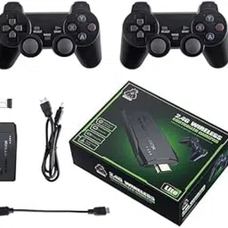 Game Stick Ultra HD TV Video Game Console with 21000+ Classic Games, 2.4G Wireless Gamepad, 8 Bit Mini Retro 2 Player Controller HDMI Output-picture-16