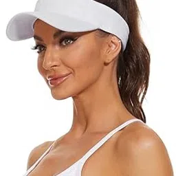 missby Womens Visor Hats for Women Adjustable Beach Sun Visors for Women Sports Outdoor Unisex Golf Tennis Visor for Men-picture-38