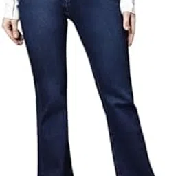 pentoo Women's High Rise Full Length Stretchable Jeans || Straight Fit & Bell Bottom Jeans for Girls || Wide Leg Comfortable Fit || Perfect for Casual-picture-12