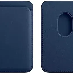 captese Faux Leather Unisex MagIT Wallet Pouch, Card Holder, Compatible with MagSafe/PixelSnap, for iPhone 17/16/15/14/13/12/Pixel 10 Series (Navy Blue)-picture-27