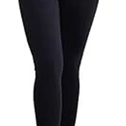 qraftink Women's & Girls Soft Stretchable Cotton Plain Black Leggings with Pocket Free Size Pack of 1-picture-23