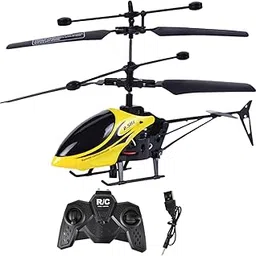 Remote Control Helicopter Glider Aircraft Outdoor Game Toys for Kids Yellow-picture-29
