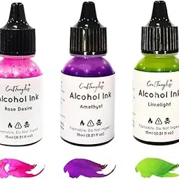CrafTangles Alcohol Ink Set - Wildflowers (15 ml each)-picture-50