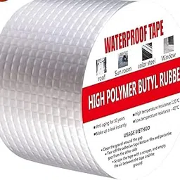 GHARCART Super Strong Waterproof Adhesive Tape – Permanent Roof Leak Repair & Sealing Solution for Cracks | Gaps | Window Sill | Tank & Surface Leaks-picture-50