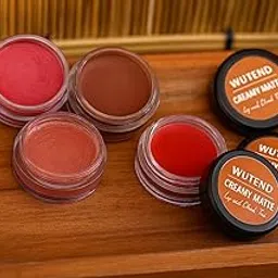 Creamy Matte Lip and Cheek Tint, Multi-Color Set, Cream Formula-image-38
