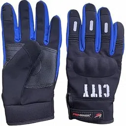 Blue Colour Pro Biker City Riding Gloves – Premium All-Weather Gloves with Touchscreen & Breathable Fabric Prevents overheating Best Gloves for City Rides-picture-28