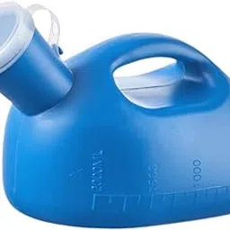 Bnf® Male Urinal Bottle Mobile Incontinence Pee Bottle for Night Use Home Outdoor Blue|Incontinence Aids|Health & Beauty-picture-15