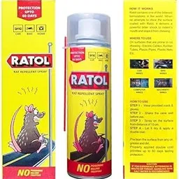Ratol Rat Repellent Spray 150ml | Protect Cars, Bikes & Homes | Safeguards Wires, Cables & Pipes | 60 Days Rodent Deterrent | Safe & Non-Harmful Formula-image-17