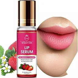 Strawberry Lip Brightening & Hydrating Serum Reduces Dark Patches, Pigmentation Lip Brightening & Hydrating Lip Roll On 10Ml Serum-picture-43