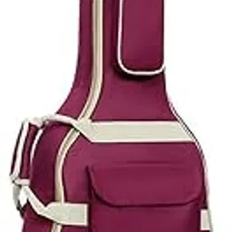 GLOW WINGS Padded Guitar Bag Oxford Universal Instrument Shoulder Guitar Bag Padded Cotton Acoustic Strap Bag (Color : D, Size : 1)-image-0