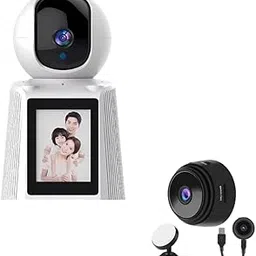 4MP IP Smart Video Calling Wi-Fi CCTV Security Camera 1080p Full HD for Home, Baby & Pet Monitoring | PTZ 360° View | Full Color Night Vision | Motion Tracking | Free Magnetic Spy Camera-image-45