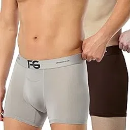 essa Men's Ultra Soft Modal Fabric Trunk - Moisture Absorption with 4-Way Stretch| Breathable Front Contour Pouch| Microfiber Waistband with Spandex|Pack of 2-picture-36