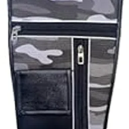 Bike Tank Cover with Mobile Pouch | Waterproof Tank Bag with Rain Cover | Fits All Motorcycles with Center Fuel Cap | Faux Leather/Nylon (Black)-image-90