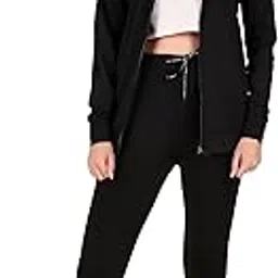 toxic addiction Polyester Lykra Women'S Plain Track Suit | Comfortable & Stylish | Sports Outfit | Long Slevees | Regular Fit | Casual Jogging, And Activewear | In Multicolor (Size S To Xl)-picture-12