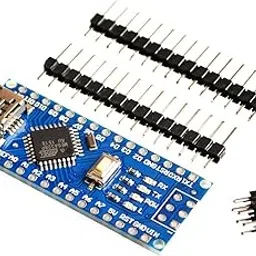 SS ROBOTICS Nano V3.0 Development Board compatible with Arduino | AT Mega 328P | Nano V3 Board with Pin Connector I Pin Unsoldered Version (Without Cable)-image-48