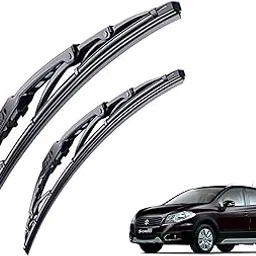 WolkomHome High Performance OE Car Wiper Blade Replacement Set of 2 Pc Right 26" Left 14" for Maruti Suzuki S Cross-image-38