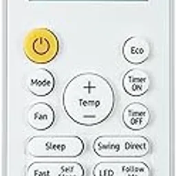 LUCRE 2 Years Warranty Ac Remote Compatible for Samsung Air Conditioner Split & Window Samsung Ac Remote As Same,White (Remote No. 6)-image-16