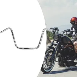 Fashion My Day Ape Hanger Handle Bar Modified Handlebars for Harley Street Motorcycle 22mm Silver-picture-12