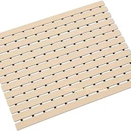 Eurotex Shower Mats for Bathroom Anti Slip Bathroom Floor Mat with Water Drain Holes 9mm (Beige, 61cm x 45cm)-picture-10