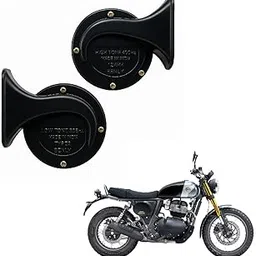 Premium Dual Wind Tone Horn for Bear 650 & Other Bikes & Cars | Loud Sound | 12V Electric Horn Set-picture-28