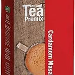 SENSO Cardamom Masala Tea 1 Kg Pack - Strong Premium Powdered Chai Premix With Natural Elaichi - Instant Vending Machine Tea - Assam image 1