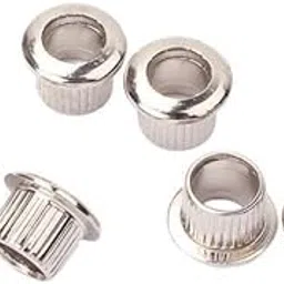 6xNickel 8mm Metal Vintage Guitar Tuner Conversion Bushings Adapter Ferrules-picture-31