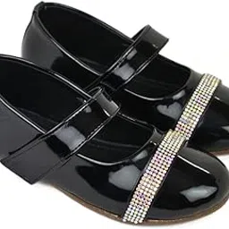 neska moda Synthetic Leather Ballerinas/Belly Sandal/Booties for Girls Age 12 Months to 5.5 Years-BT3245-picture-28