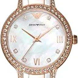 emporio armani Analog Mother of Pearl Dial Women's Watch-AR11499-picture-39