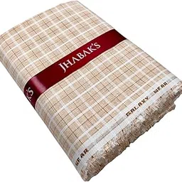 jhabak's Unstitched Premium Shirt Fabric for Men - Cotton Blend Material - Shirt & Kurta Piece Cloth-picture-27