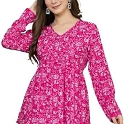 anekya Women's Printed Alia Cut Tops-picture-47