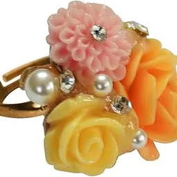 via mazzini Fleur Cluster Ring image 1