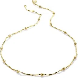 guarantee ornament house Golden Interlink Crisscross Pattern Gold-Plated Brass Chain: Exquisite Jewelry for Men, Women, Boys & Girls-picture-41