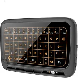 Wokyo Portable Mini Bluetooth Keyboard with Touchpad for Tablets Laptops and Phones PC's Panel Handheld Keyboard with Touchpad for Smart TV Boxes-picture-29