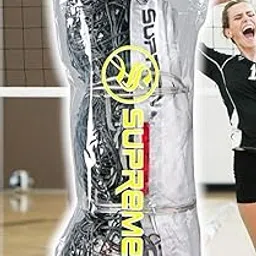 Supreme Volleyball Net M*Plus with Iron Wire for Regular Play Tournament Qlty. Volleyball Net (Black, White). (Pack of 01)-picture-32