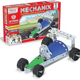 Mechanix-1 STEAM Educational Toy, Building and Construction Set for Boys and Girls Age 7+ Years-image-19